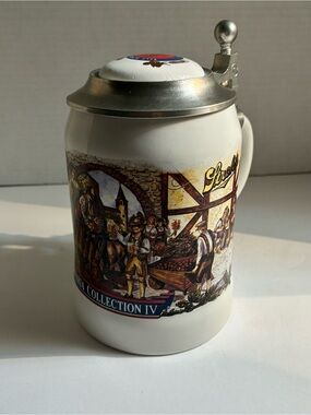 Vintage Stroh’s Bavaria Collection IV 1993 Ceramic Beer Stein